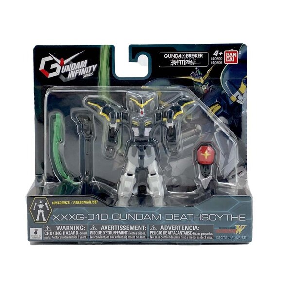 Bandai Gundam Infinity Deathscythe Action Figure | XXXG-0-1D Gundam | 4.5 Inches - Picture 1 of 3
